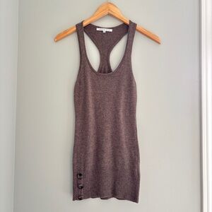 Urban Behavior Womens Size XS Knitted Tank Racerback‎ Quiet Luxury Office Chic